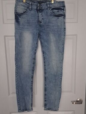 Stitches Light Blue Slim Straight Men’s Jeans